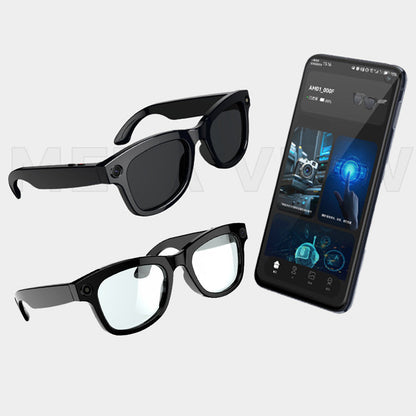 👓 50% RABATT! 🤖 Smarta AI-glasögon – HD-foto/Video, Hands-Free & Integrerad Mikrofon 🎥