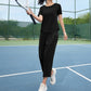 Outdoor Quick-Dry Top & Capri Pants Set