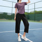 Outdoor Quick-Dry Top & Capri Pants Set