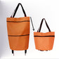 🧳 2‑i‑1 Hopfällbar Shoppingvagn – Stor Kapacitet & Slitstarkt Oxford-tyg – Perfekt för Matbutik, Marknad, Camping & Resor 🌿