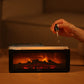 Eldstad Flame Diffuser Luftfuktare med fjärrkontroll