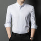 2025 New Men's Hidden Zipper Shirt / Easy to Put On and Take Off