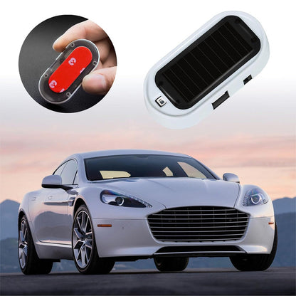 🚨50 % rabatt🔥! Få bilen att se övervakad ut – soldriven LED-varningslampa utan kablar