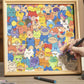 ✨ DIY Wooden Cat Puzzle Frame – Paint, Create & Display Your Favorite Photos!