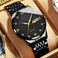 🌲Christmas Sale: 75% OFF💥Men's Stainless Steel Waterproof Business Watch