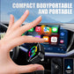 ⏰ Endast nu 50% rabatt!🔥 2-i-1 Trådlös Adapter - Kompatibel med iPhone & Android Auto, Enkel Plug-and-Play Installation ✨