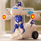 2-i-1 Elektriska Transformerande Flygplansrobotleksaker