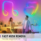 🎄🌟50% RABATT 🌈Smarta, fjärrstyrda och flexibla RGB LED-ljusslingor med musikkontroll🎵