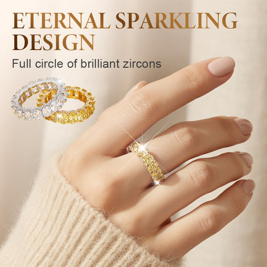 ✨Full Circle Sparkling Zircon Fashion Ring