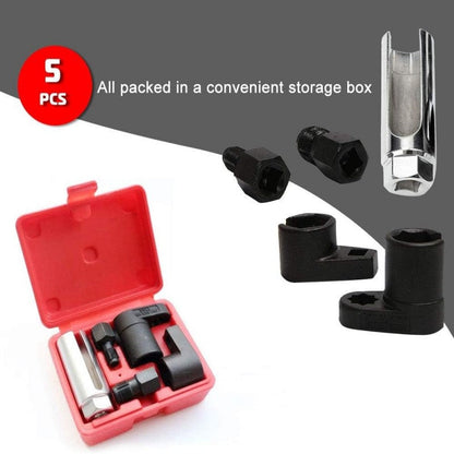 🔧 50% OFF NOW! ⚙️ O2 Sensor Socket & Thread Chaser Set – 5-Piece CR-V Steel Kit for Easy Access 🚗