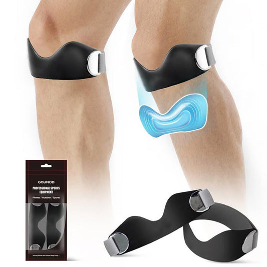 🔥 50 % RABATT! 🔥 Patellaband med medicinsk silikon – lindrar smärta, förbättrar blodcirkulation & sitter stadigt hela dagen 🩺