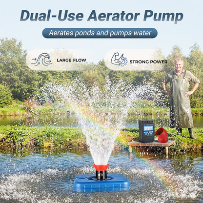 2-in-1 Pond Aerator & Pump
