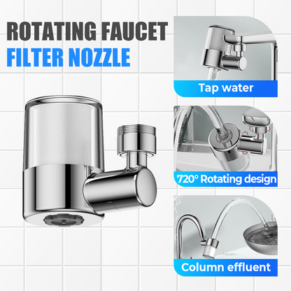 🚰 50 % RABATT ⏰ Set med universella, 720° vridbara filtermunstycken – 2 vattenlägen & genomskinligt filter – Verktygsfri montering, passar de flesta kranar – stänkskydd & lätt att rengöra 💧