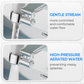 🚰 50 % RABATT ⏰ Set med universella, 720° vridbara filtermunstycken – 2 vattenlägen & genomskinligt filter – Verktygsfri montering, passar de flesta kranar – stänkskydd & lätt att rengöra 💧