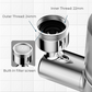 🚰 50 % RABATT ⏰ Set med universella, 720° vridbara filtermunstycken – 2 vattenlägen & genomskinligt filter – Verktygsfri montering, passar de flesta kranar – stänkskydd & lätt att rengöra 💧