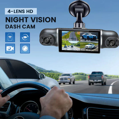 📹 50% RABATT+ fri frakt! 🔥 360° Örnögon-parkeringskamera – Heltäckande vy, inga döda vinklar – 1080P HD, loopinspelning & nattseende – parkera med självförtroende 🚗