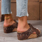 👡 50 % rabatt! 🌞 Sandaler med kilklack för damer – vadderade, lätta och bekväma sulor, halkfria ✨