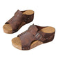 👡 50 % rabatt! 🌞 Sandaler med kilklack för damer – vadderade, lätta och bekväma sulor, halkfria ✨