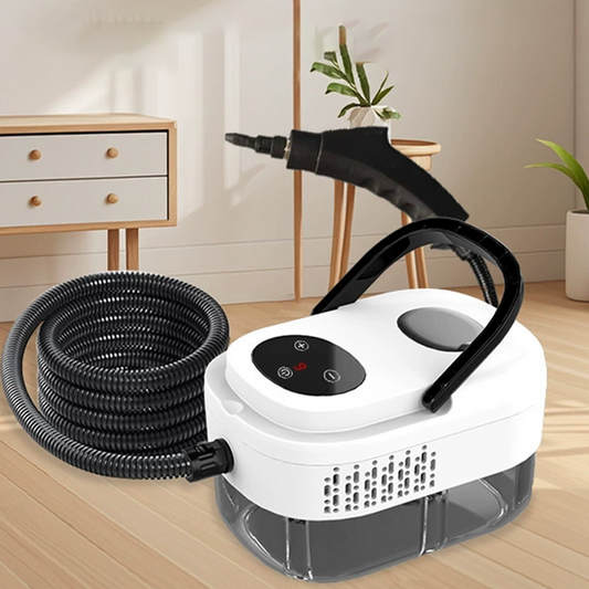 🧼【 Sista chansen –50% RABATT!】💨 Multifunktionellt Handhållet Ångrengöringsset För Hemmet – 15 Sek. Uppvärmning, Hög Temperatur & Perfekt För Djuprengöring 🏠