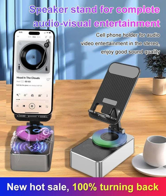 🎵🔊 Bluetooth-hållare för mobiltelefon – stödjer handsfree-samtal och musikuppspelning