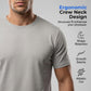 ⏰Limiterad 50 % rabatt 👕👖2-delat set med sport-T-shirt och shorts för herr