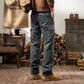 【👖50% RABATT NU+fri frakt!】 🛠️ Taktiska cargo-byxor i bomull – många fickor, förstärkta sömmar & justerbar midja 👖🪖
