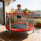 🔥1,4 m großes Kindertrampolin mit Sicherheitsnetz