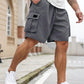 🩳50 % RABATT✨ Avslappnade sommar-cargoshorts för herr 🌞 Rymlig passform, praktiska sidfickor, luftigt material för varmt väder ✨