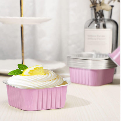 🧁 50% RABATT! 🔥 10-pack engångsbakformar i aluminiumfolie med lock – Värmetåliga, läckagesäkra & perfekta för bakning, måltidsförberedelser & förvaring 🍰