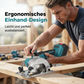 🛠️ ⏰ Endast idag-50% RABATT NU!🎯 Höghastighets Sladdlös Cirkelsåg med Borstlös Motor – 21V Kraftpaket & Dubbla Batterier 🔋