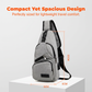 🎒 50% RABATT NU!⛰️ Outdoor Sport Sling Pack – Multifunktionell, Hållbar & USB Port – Urban Pendlare Essential 🚴‍♂️