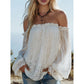 💫 SOMMARFAVORIT ⏰ -50% 👚 Spetstopp i boho-stil för dam 🌸 romantisk, lätt & superstilren ✨