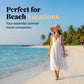 👒✨ 50% RABATT – Elegant solhatt med bred brätte & rosett 🎀 Hopfällbar design med 360° solskydd för sommarens alla dagar ☀️