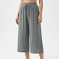 👖 50% RABATT NU!☁️ Dam Capri Byxor – Resår midja & Andningsbar – Casual Sommar Essential ✨