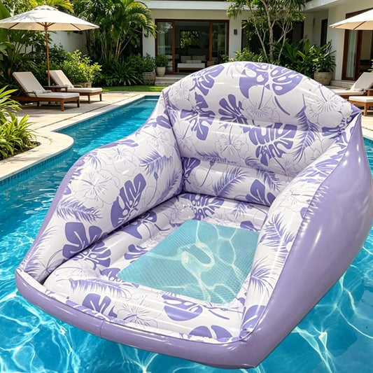🔥 50 % RABATT 🎉 Sommarskoj för hela familjen 🌊 U-formad uppblåsbar badring – enkel, rolig & perfekt för pool & strand ☀️