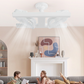 💡 50% RABATT NU! 🌬️ 2-i-1 LED-takfläkt med Belysning – Dubbel Kylning & Verktygsfri Installation – Svalt & Ljust Hem ✨