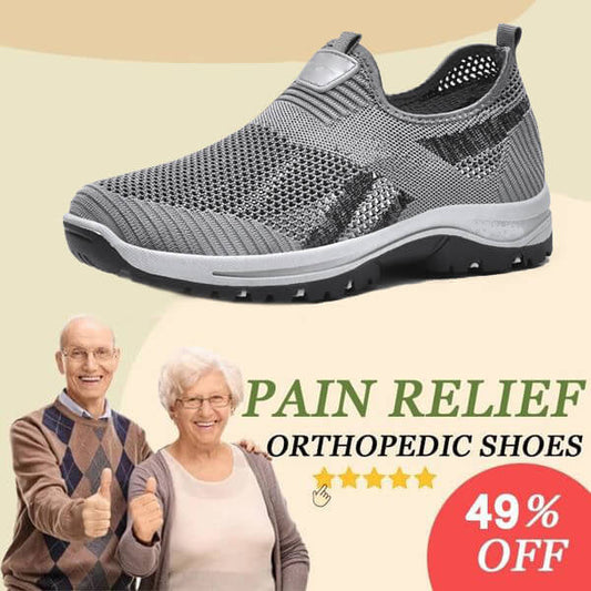 Summer outdoor breathable elderly walking shoes