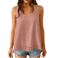 👚 50% RABATT NU!🎀 Elegant prickig spets topp – Andningsbar chiffong & Lös passform – Sommar Essential 🌸