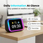 【⏰Begränsat antal – 50% rabatt】🧠🔥 Smart väckarklocka med AI-röstassistent – prata med din klocka, ställ in larm, väder & mer 🗣️⏰