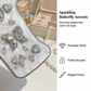 📱 TIDSBEGRÄNSAD 50% RABATT! ✨ 3D Fjäril Handväska Telefonfodral – Strass, Avtagbar Rem, Stötsäker 🦋