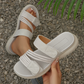 🔥Dämpade platta sandaler med flera remmar