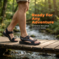 👟🏞️ Klassiska sport-sandaler för män – 50 % RABATT! Robusta, bekväma, perfekta för vandring och fritid. 🔥☀️
