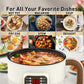 【⏰Begränsat antal – 50% rabatt 】Multifunktionell smart elektrisk gryta 🍲 En gryta, alla funktioner – laga allt från grytor till hotpot ✨