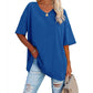 👕T-shirt med V-ringning för damer
