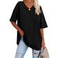 👕T-shirt med V-ringning för damer