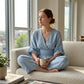 👗Jumpsuit för damer med V-ringning, hög midja och vida ben