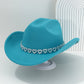 ✨ 50% RABATT NU! 🤠 Kvinnors Rhinestone Hjärta Cowboyhatt – Gnistrande French Jazz Fedora & Premium Strukturerad Silhuett – Elegant, Glamorös & Festivalredo 🎪