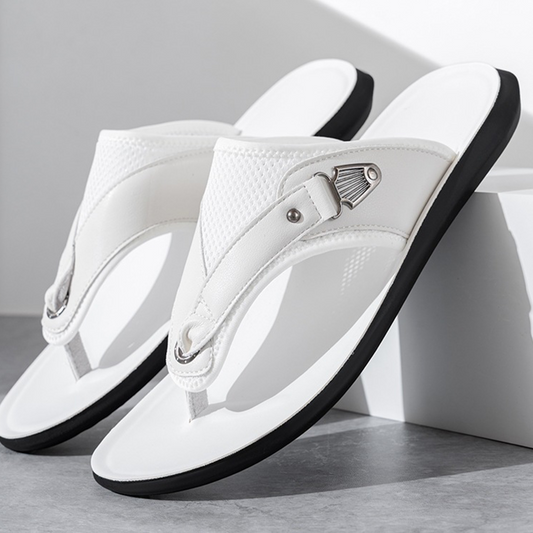 👟【⏰ Tidsbegränsat erbjudande: –50 %】Andningsbara string-sandaler i mesh för män