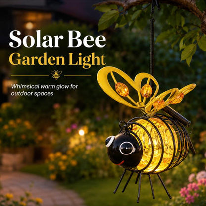 🐝【Begränsat erbjudande – 50% rabatt】💡 Solcellsdriven hängande bilampa – bi