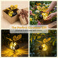 🐝【Begränsat erbjudande – 50% rabatt】💡 Solcellsdriven hängande bilampa – bi